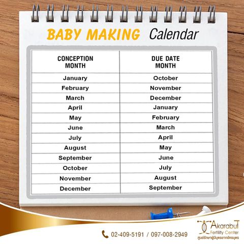 BABY MAKING Calendar