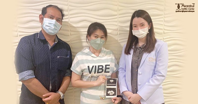 เติมเต็มชีวิตครอบครัว สำเร็จจากการทำ ICSI กับอาจารย์ณิชมน ตอนนี้ฝากครรภ์แล้วค่ะ